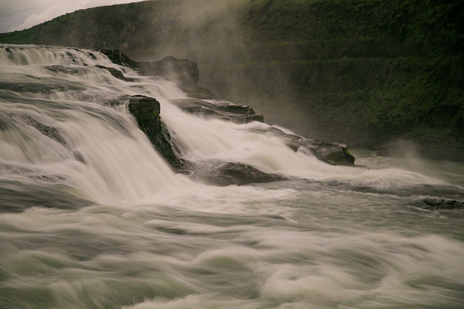 waterfall in Iceland